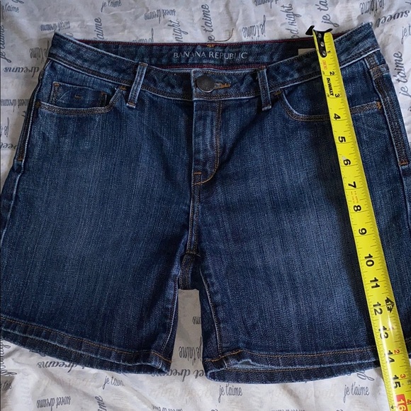Banana Republic Blue Jean Shorts Medium Wash - Picture 10 of 10